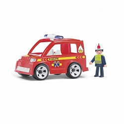 Пожарный автомобиль с водителем, 17 см. (Efko, 33218EF-CH) - миниатюра